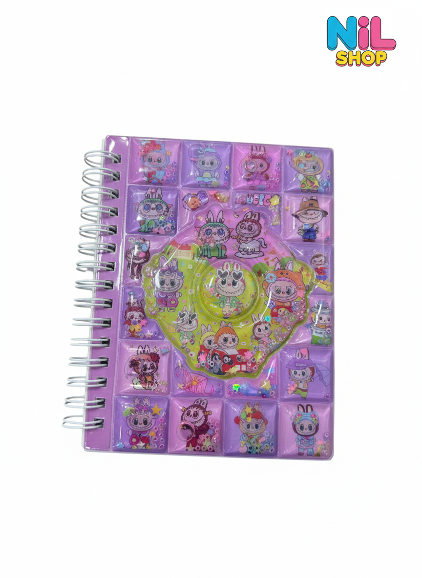 دفتر یادداشت آکواریومی طرح لببو