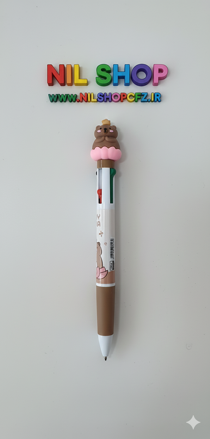 خودکار 4 رنگ طرح کاپی بارا