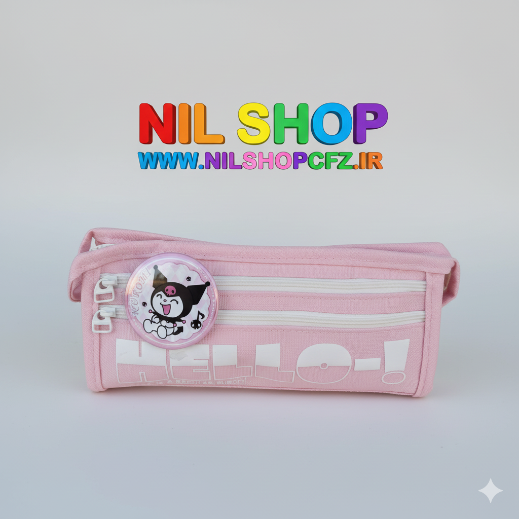 جامدادی پارچه ای طرح کرومی دخترانه